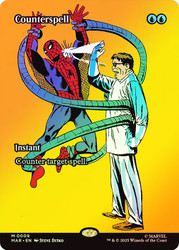 Counterspell (Borderless)\nMarvel Universe\nSingle\nMagic The Gathering