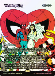 Wedding Ring (Borderless)\nMarvel Universe\nSingle\nMagic The Gathering