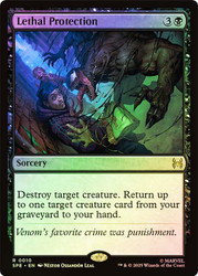 Lethal Protection\nMarvel's Spider-Man Eternal\nSingle\nMagic The Gathering