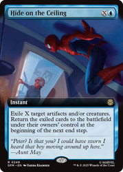 Hide on the Ceiling (Extended Art)\nMarvel's Spider-Man - Variants\nSingle\nMagic The Gathering