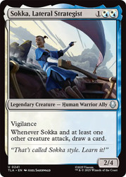Sokka, Lateral Strategist\nAvatar: The Last Airbender\nSingle\nMagic The Gathering