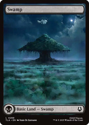 Swamp (#289) (Full Art)\nAvatar: The Last Airbender\nSingle\nMagic The Gathering