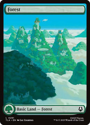 Forest (#291) (Full Art)\nAvatar: The Last Airbender\nSingle\nMagic The Gathering