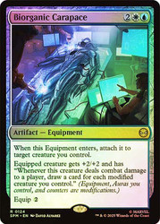 Biorganic Carapace\nMarvel's Spider-Man\nSingle\nMagic The Gathering
