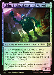 Living Brain, Mechanical Marvel\nMarvel's Spider-Man\nSingle\nMagic The Gathering