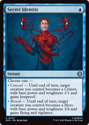 Secret Identity\nMarvel's Spider-Man\nSingle\nMagic The Gathering