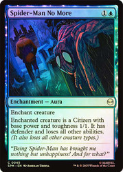 Spider-Man No More\nMarvel's Spider-Man\nSingle\nMagic The Gathering
