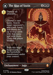 The Rise of Sozin // Fire Lord Sozin (Borderless)\nAvatar: The Last Airbender - Variants\nSingle\nMagic The Gathering