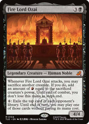 Fire Lord Ozai\nAvatar: The Last Airbender Eternal\nSingle\nMagic The Gathering