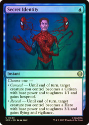 Secret Identity\nMarvel's Spider-Man\nSingle\nMagic The Gathering