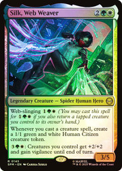 Silk, Web Weaver\nMarvel's Spider-Man\nSingle\nMagic The Gathering