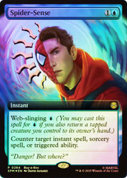 Spider-Sense (Buy-a-Box) (Extended Art)\nPromo: General\nSingle\nMagic The Gathering