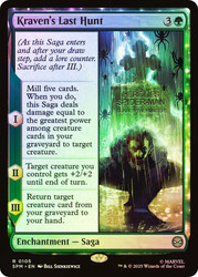 Kraven's Last Hunt (Prerelease) (Marvel's Spider-Man)
Promo
Single
Magic: The Gathering