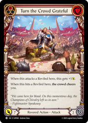 Turn the Crowd Grateful (Red)
Super Slam
Single
Flesh and Blood