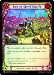 Turn the Crowd Grateful (Yellow)
Super Slam
Single
Flesh and Blood