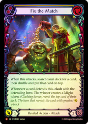 Fix the Match
Super Slam
Single
Flesh and Blood