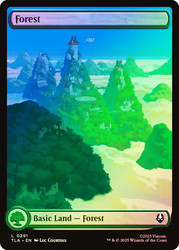 Forest (#291) (Full Art)\nAvatar: The Last Airbender\nSingle\nMagic The Gathering