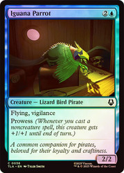Iguana Parrot\nAvatar: The Last Airbender\nSingle\nMagic The Gathering