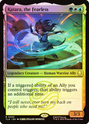 Katara, the Fearless\nAvatar: The Last Airbender\nSingle\nMagic The Gathering