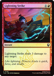 Lightning Strike\nAvatar: The Last Airbender\nSingle\nMagic The Gathering
