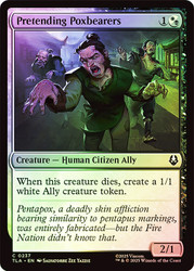 Pretending Poxbearers\nAvatar: The Last Airbender\nSingle\nMagic The Gathering