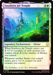 Southern Air Temple\nAvatar: The Last Airbender\nSingle\nMagic The Gathering