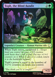 Toph, the Blind Bandit\nAvatar: The Last Airbender\nSingle\nMagic The Gathering