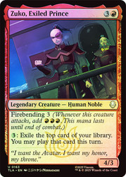 Zuko, Exiled Prince\nAvatar: The Last Airbender\nSingle\nMagic The Gathering