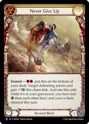 Never Give Up
Super Slam
Single
Flesh and Blood