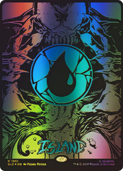 Island (Marvel) (Secret Lair) (#1951) (Full Art) (Raised Foil)\nPromo: General - Alternate Foil\nSingle\nMagic The Gathering