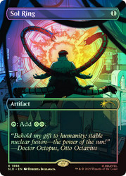 Sol Ring (Marvel) (Secret Lair) (#1988) (Borderless)\nPromo: General\nSingle\nMagic The Gathering