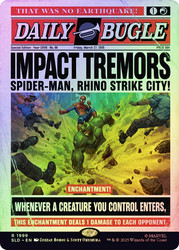 Impact Tremors (Marvel) (Secret Lair) (#1999) (Borderless)\nPromo: General\nSingle\nMagic The Gathering