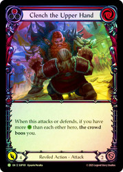 Clench the Upper Hand (Red)
Super Slam
Single
Flesh and Blood