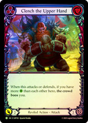 Clench the Upper Hand (Blue)
Super Slam
Single
Flesh and Blood