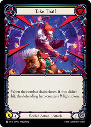 Take That! (Yellow)
Super Slam
Single
Flesh and Blood