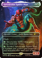 Spectacular Spider-Man (Marvel) (Marvel Legends Figures) (Borderless)\nPromo: General\nSingle\nMagic The Gathering