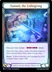 Summit, the Unforgiving
Promotional Cards
Single
Flesh and Blood