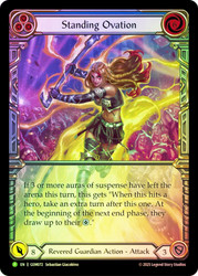 Standing Ovation (GEM Pack) (Extended Art)
Promotional Cards
Single
Flesh and Blood