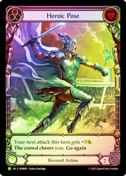 Heroic Pose (Red) (GEM Pack) (Extended Art)
Promotional Cards
Single
Flesh and Blood