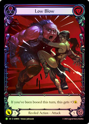 Low Blow (GEM Pack) (Extended Art)
Promotional Cards
Single
Flesh and Blood