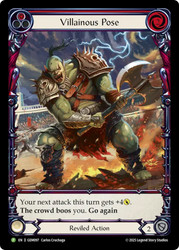 Villainous Pose (Red) (GEM Pack) (Extended Art)
Promotional Cards
Single
Flesh and Blood