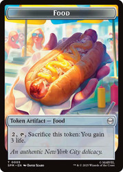 {Food Token} // {Spider Token}\nMarvel's Spider-Man\nSingle\nMagic The Gathering