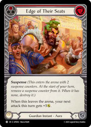 Edge of Their Seats (Red)
Armory Deck: Pleiades
Single
Flesh and Blood