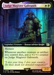 Judge Magister Gabranth (Extended Art)\nFINAL FANTASY - Variants\nSingle\nMagic The Gathering