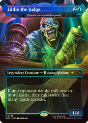 Bruvac the Grandiloquent (Eddie the Judge) (Iron Maiden) (Secret Lair) (Borderless)\nPromo: General\nSingle\nMagic The Gathering