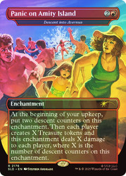 Descent into Avernus (Panic on Amity Island) (Jaws) (Secret Lair) (Borderless)\nPromo: General\nSingle\nMagic The Gathering