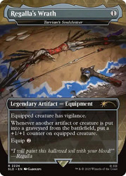 Tarrian's Soulcleaver (Regalla's Wrath) (Horizon) (Secret Lair) (Borderless)\nPromo: General\nSingle\nMagic The Gathering