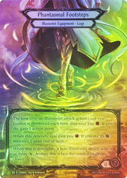 Phantasmal Footsteps (Convention) (Marvel)
Promotional Cards
Single
Flesh and Blood