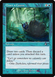 Chart a Course (Secret Lair) (Retro Frame)\nPromo: General\nSingle\nMagic The Gathering