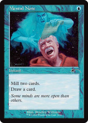 Mental Note (Secret Lair) (Retro Frame)\nPromo: General\nSingle\nMagic The Gathering